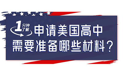 1分钟了解申请美国高中，需要准备哪些材料？