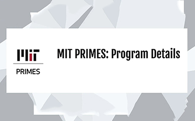 MIT PRIMES:高中生通向顶尖科研的“金名片”